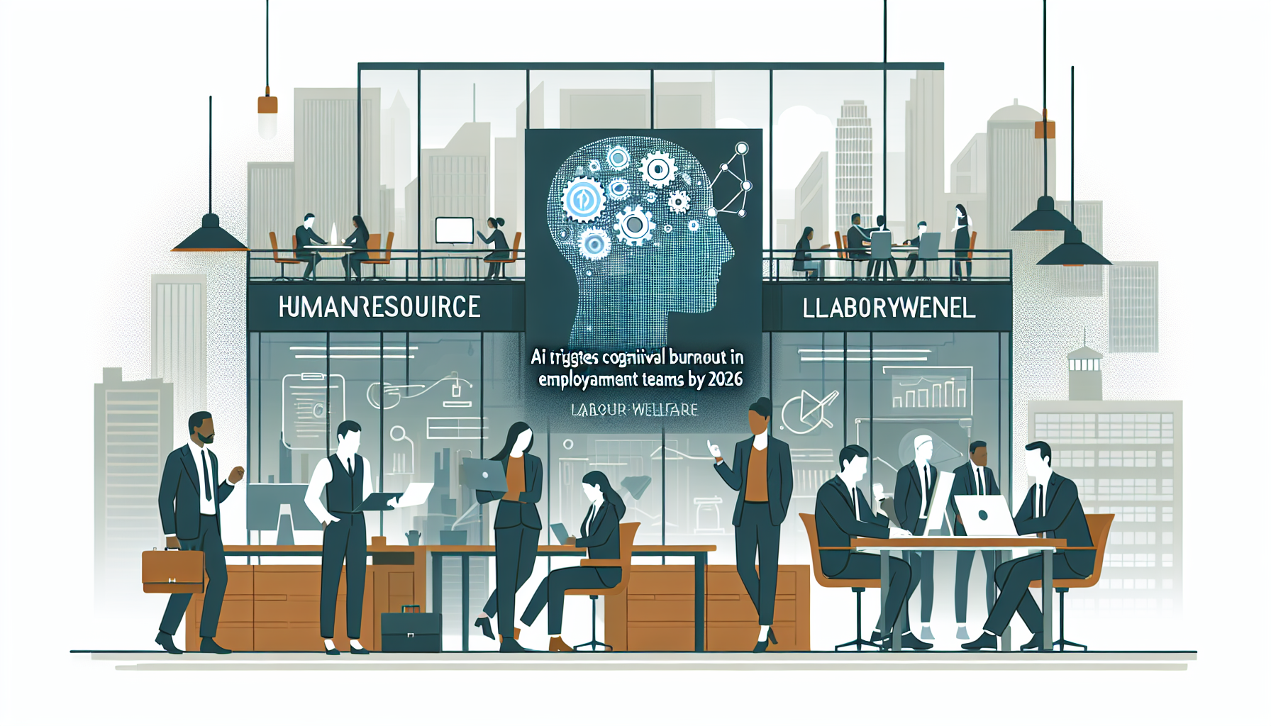 IA dispara burnout cognitivo en equipos de trabajo en 2026