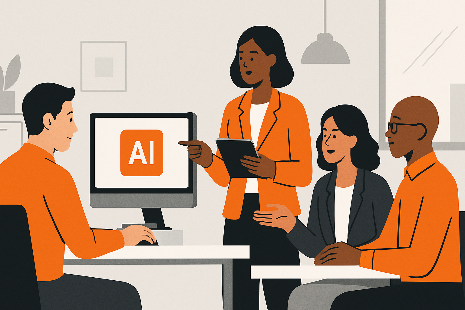 Los empleados adoptan IA más rápido que sus empresas